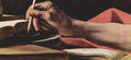 San Jerónimo escribiendo, detalle