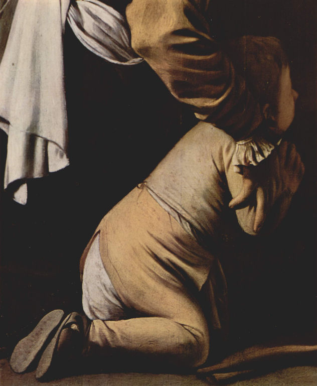 Virgen del Rosario, detalle