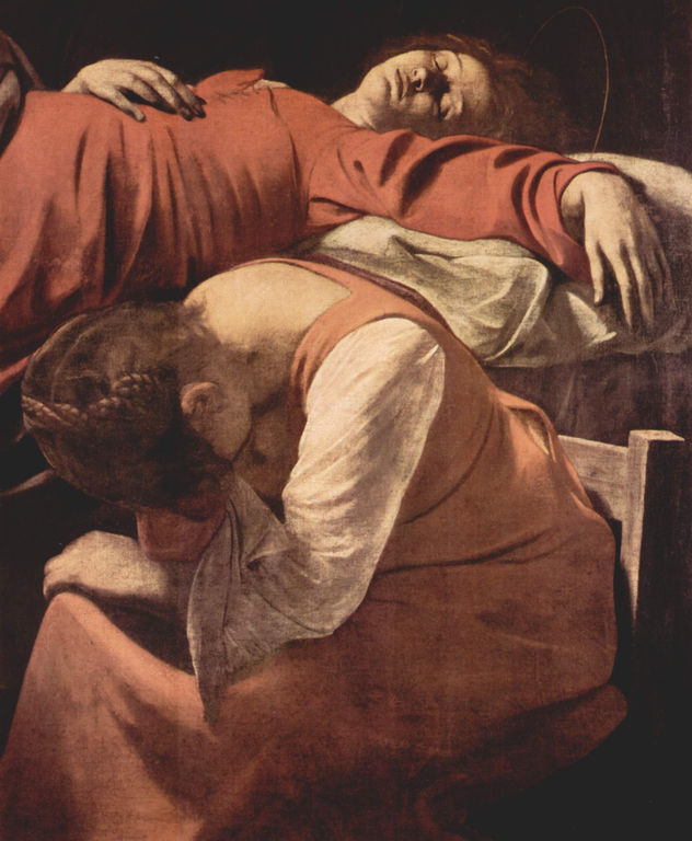 The Death of Mary, Detail