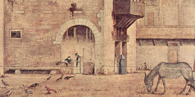 Ciclo de pinturas de la capilla de la Scuola di San Giorgio degli Schiavoni, escena