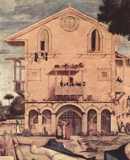 Ciclo de pinturas de la capilla de la Scuola di San Giorgio degli Schiavoni, escena 