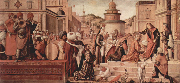 Ciclo de pinturas de la capilla de la Scuola di San Giorgio degli Schiavoni, escena