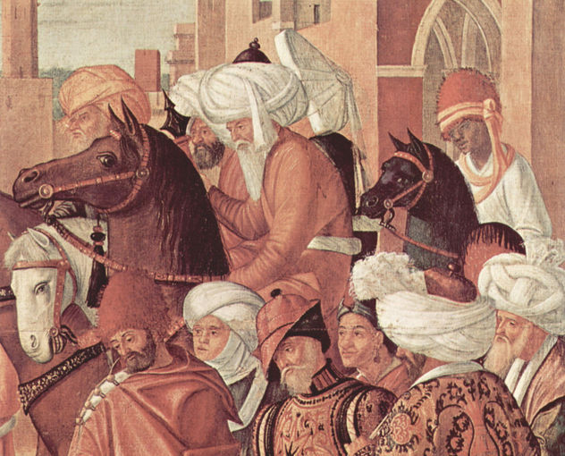 Ciclo de pinturas de la capilla de la Scuola di San Giorgio degli Schiavoni, escena