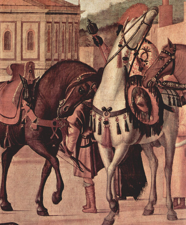 Ciclo de pinturas de la capilla de la Scuola di San Giorgio degli Schiavoni, escena