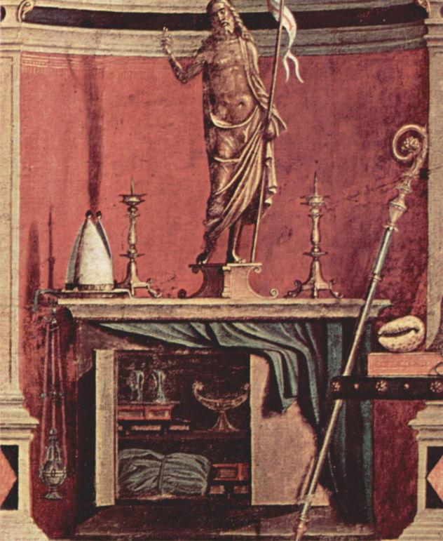 Ciclo de pinturas de la capilla de la Scuola di San Giorgio degli Schiavoni, escena