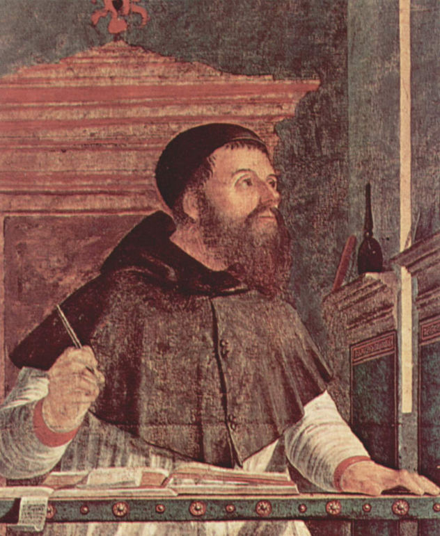Ciclo de pinturas de la capilla de la Scuola di San Giorgio degli Schiavoni, escena