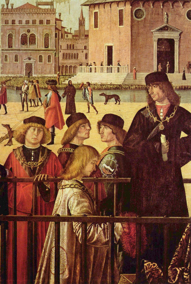 Ciclo de pinturas sobre la leyenda de Santa Úrsula, escena