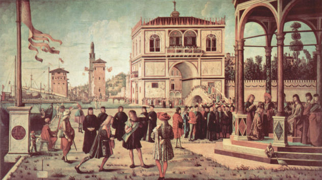 Ciclo de pinturas sobre la leyenda de Santa Úrsula, escena