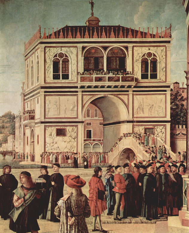 Ciclo de pinturas sobre la leyenda de Santa Úrsula, escena