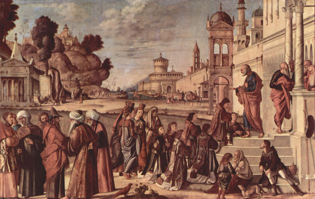 Ciclo de pinturas sobre la leyenda de San Esteban, escena