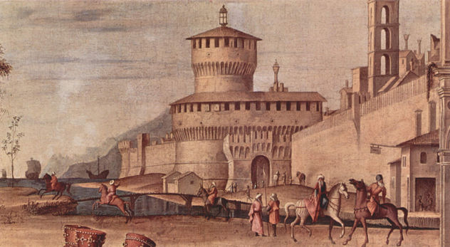 Ciclo de pinturas sobre la leyenda de San Esteban, escena