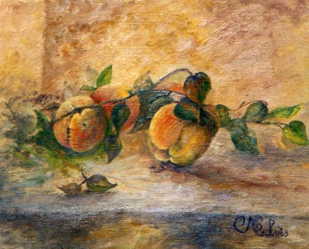 Dorados Frutos de Otoño Oil Canvas Still Life Paintings