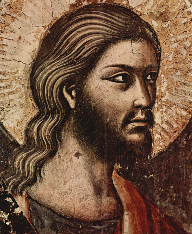 Ciclo de frescos con el Juicio Final en Santa Cecilia en Trastevere en Roma, escena
