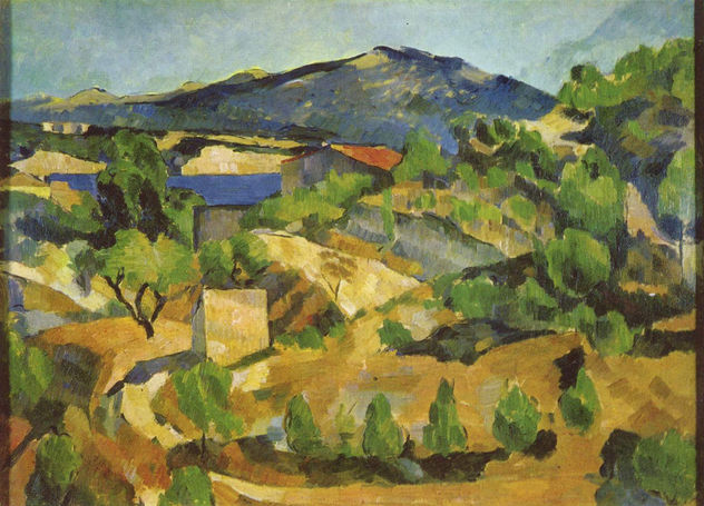 Montañas en la Provenza francesa