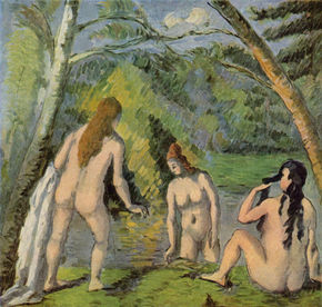 Three Women Bathing