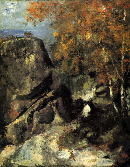 Rocks in the Forest of Fontainebleau 