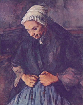 Old Woman with Rosary