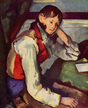 Boy with Red Vest