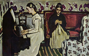 Niña tocando el piano