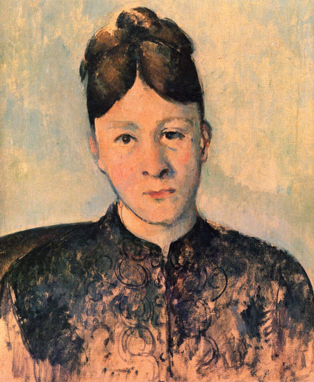 Portrait of Madame Cézanne 