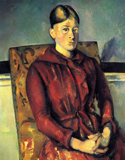 Retrato de la Señora Cézanne en el sillón amarillo 