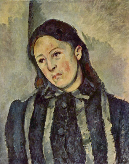 Portrait of Madame Cézanne 