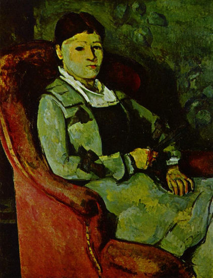 Retrato de la Señora Cézanne 