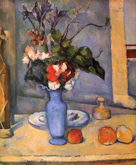 Still Life with Blue Vase 