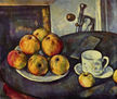 Still Life with Basket and Apples