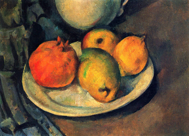 Still Life with Pomegranate and Pears 