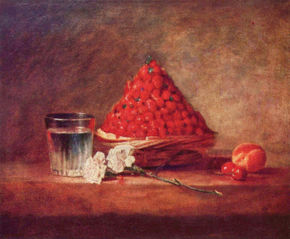 El cesto de fresas