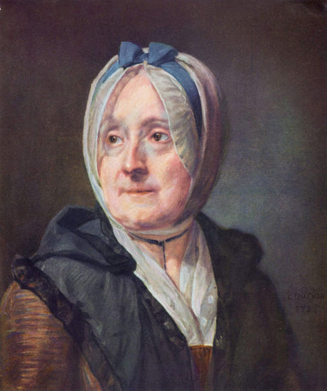 Porträt der Frau Chardin 