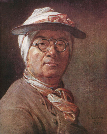 Self-Portrait with Glasses 