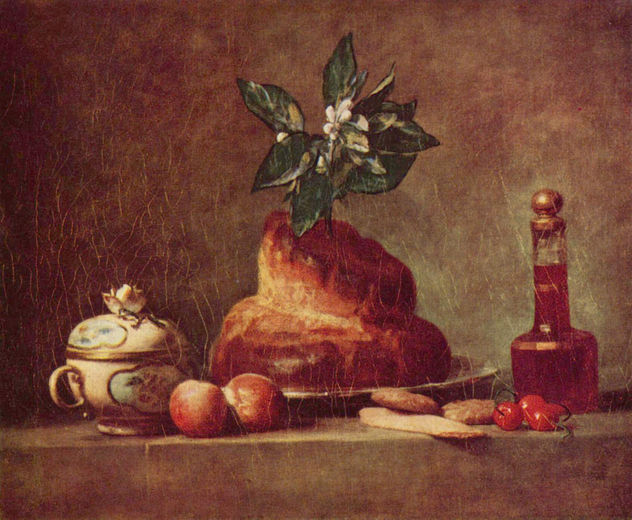Still Life with Brioche