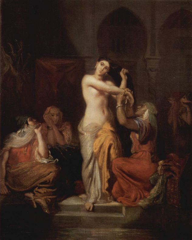 Harem Scene, Moorish Lady in the Bath