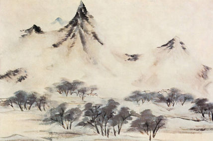 Montañas en nubes