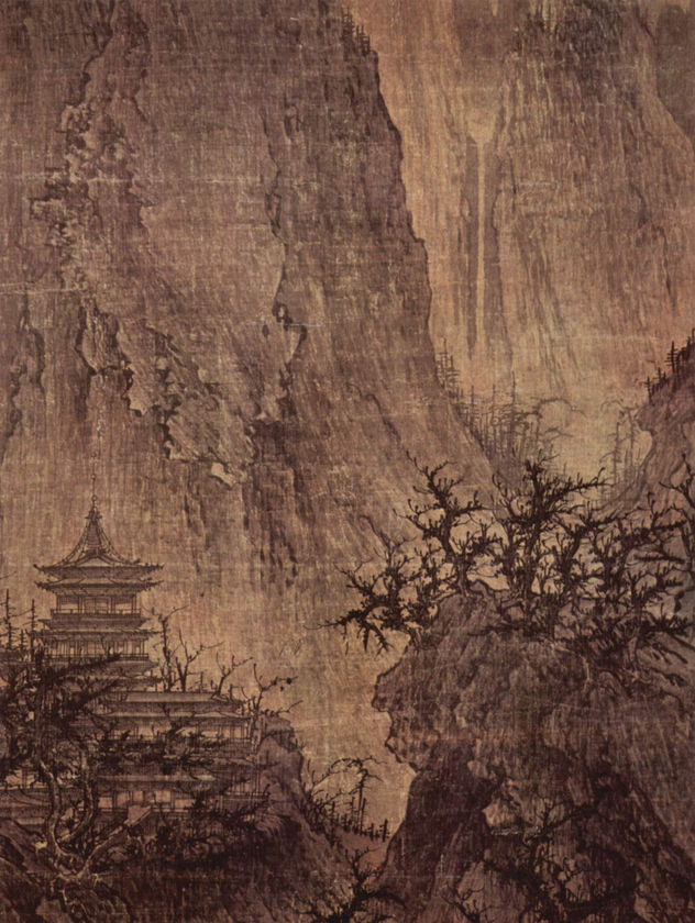Buddhist Temple in the Mountains