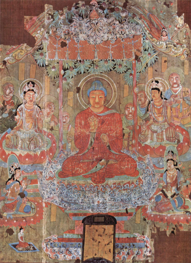 Das Paradies des Buddha Amitabha