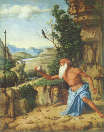 St. Jerome in a...