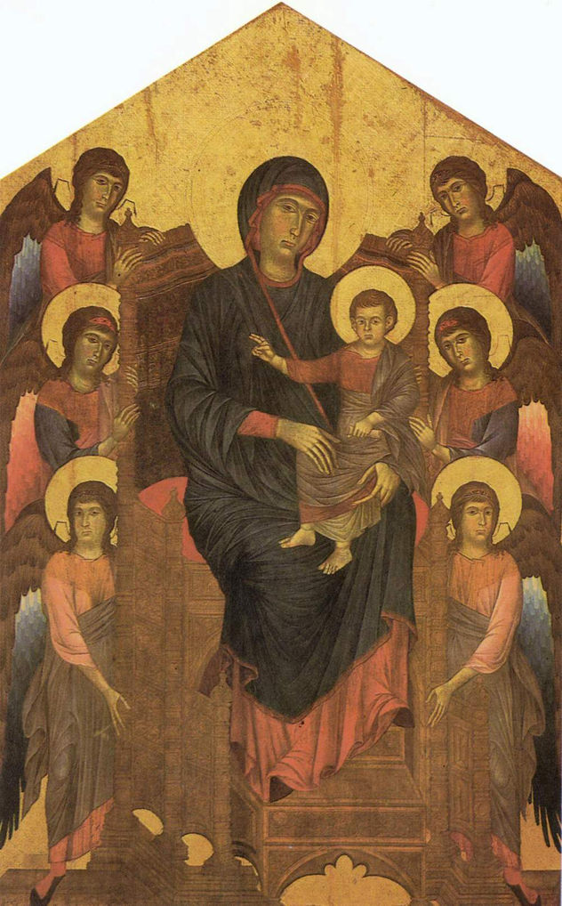 Mary with Angels, from San Francesco in Pisa