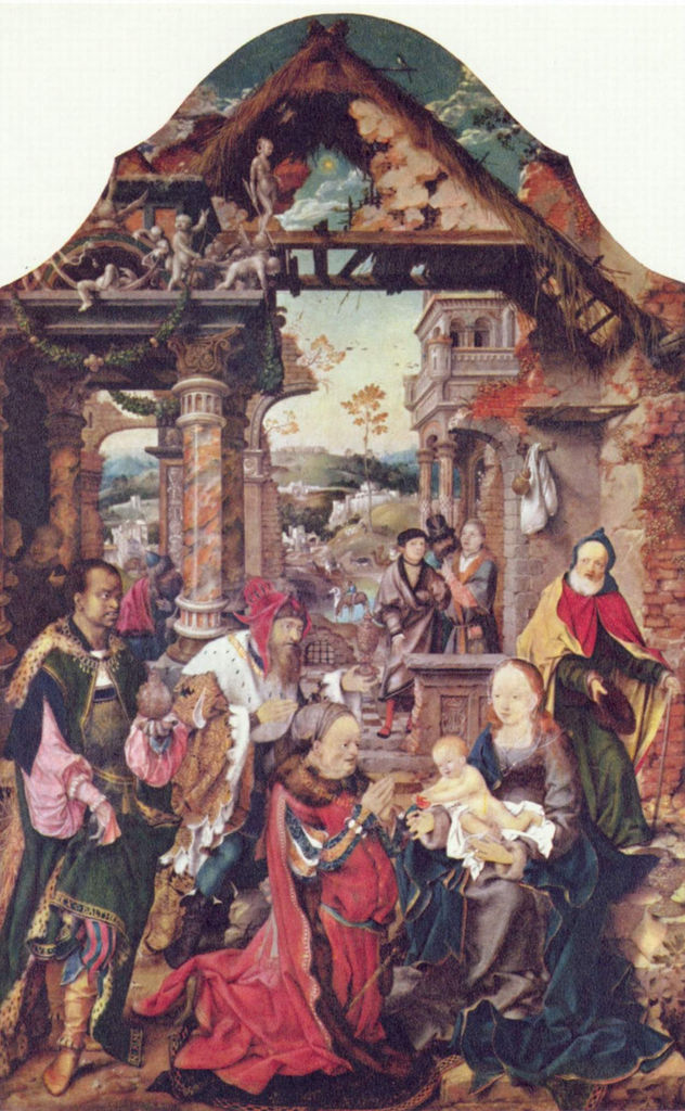 La adoración de los reyes