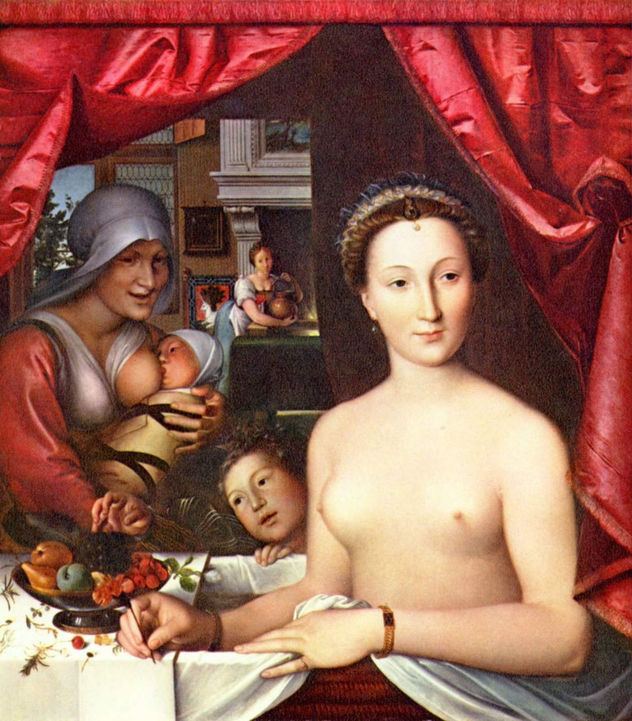 Dame en la bañera (Retrato de Diana de Poitiers)