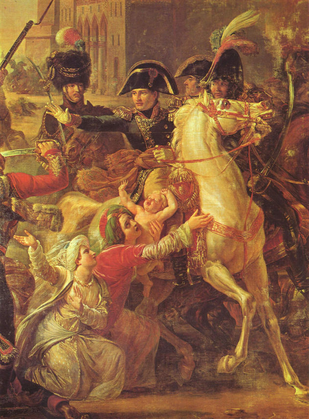 Entrada de Napoleón en Alejandría el 3 de julio de 1798