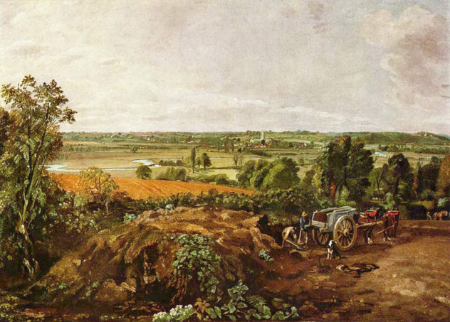 The Stour Valley with Dedham Church