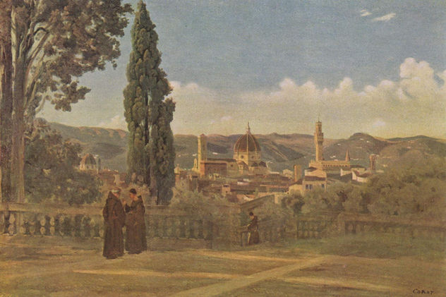 View from the Boboli Gardens over Florence