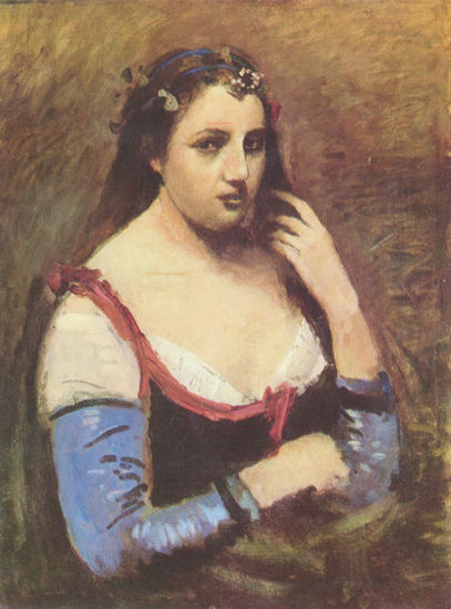 Woman with Daisies 