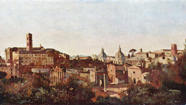 Rome, Forum and the Farnese Gardens 