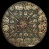 Ceiling fresco in...