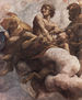 Frescos in the Church of San Giovanni Evangelista in Parma, dome fresco, scene