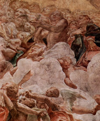 Dome fresco in the...